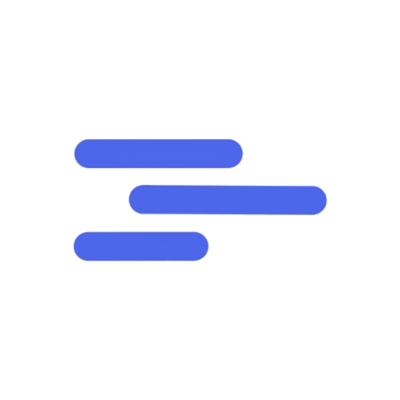 Jetpack Workflow logo featuring three horizontal blue rounded bars on a white background.