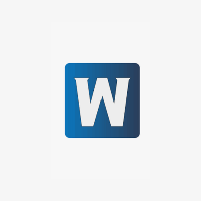 Whitman Advisors logo featuring a white serif letter 'W' inside a blue rounded square.