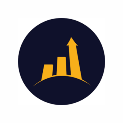 Build Your Firm logo featuring a dark circular emblem with yellow upward growth bars and an arrow on a white background.
